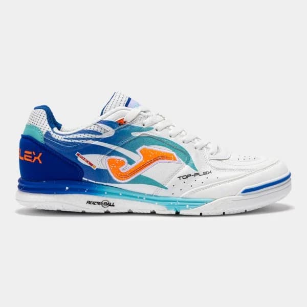 کفش فوتسال جوما مدل TOP FLEX REBOUND 2576 WHITE ROYAL INDOOR