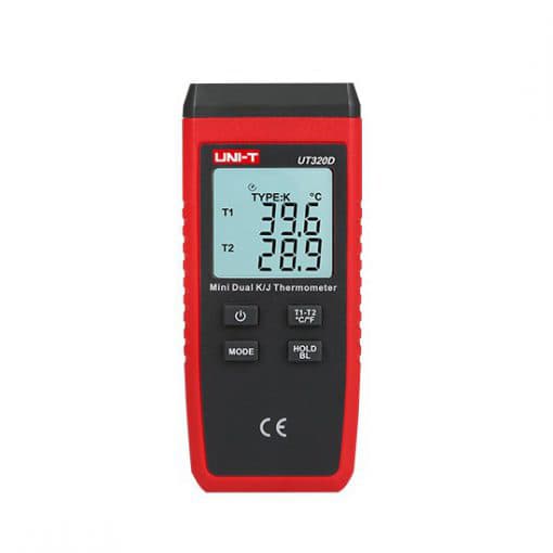 ترمومتر تماسی دو کانال یونیتی مدل UNI-T UT320D