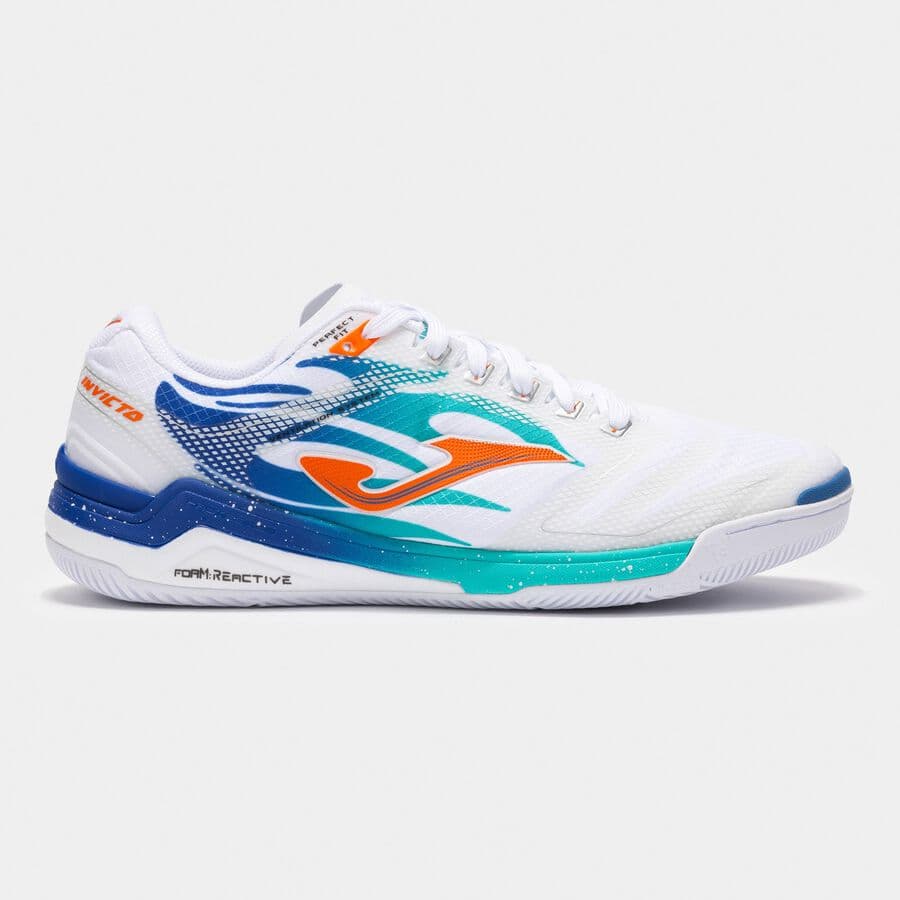 کفش فوتسال جوما مدل INVICTO 2576 WHITE ROYAL INDOOR