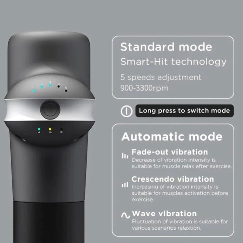 تفنگ ماساژ بوستر Booster U1-8 — تصویر ۳