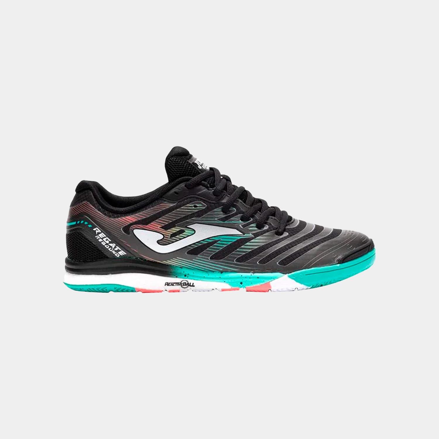 کفش فوتسال جوما مدل REGATE REBOUND 2501 BLACK INDOOR