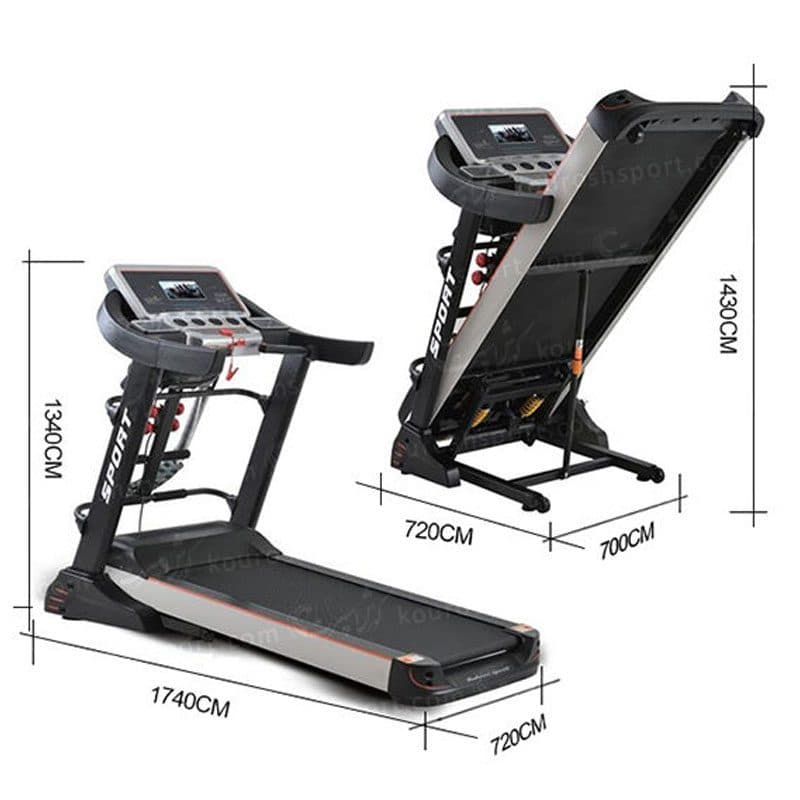 تردمیل چندکاره خانگی رایزینگ لایف Rising Life RL600D — تصویر ۴