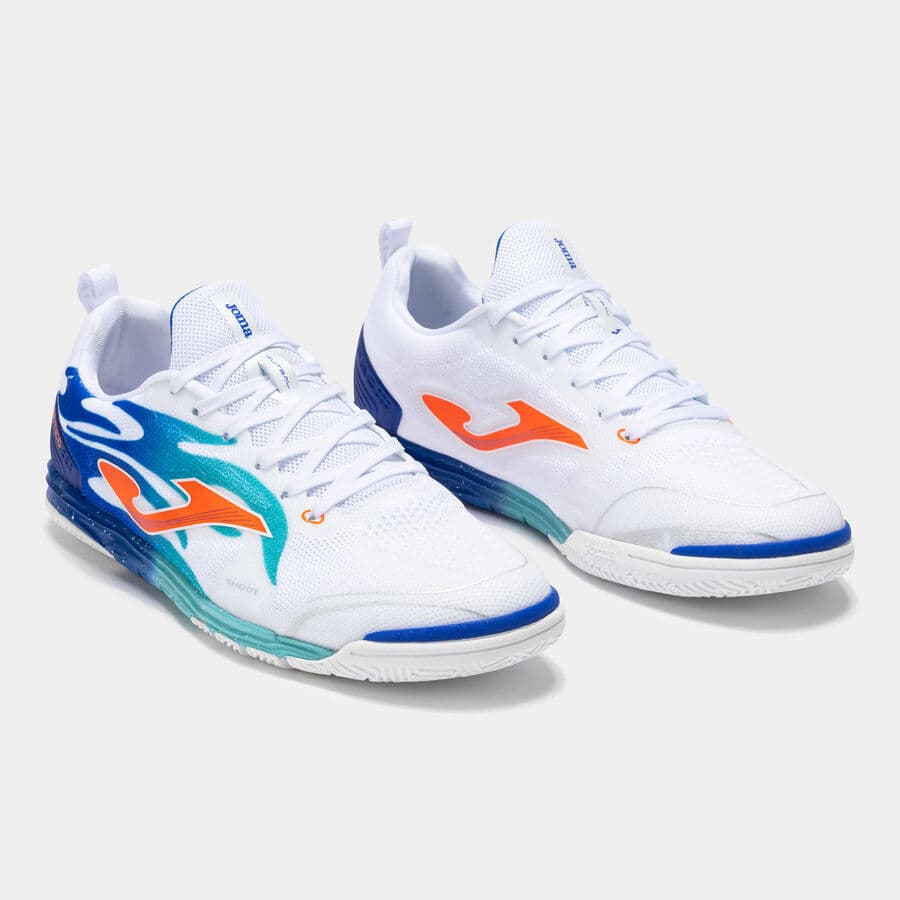 کفش فوتسال جوما مدل TACTICO 2576 WHITE ROYAL INDOOR — تصویر ۳
