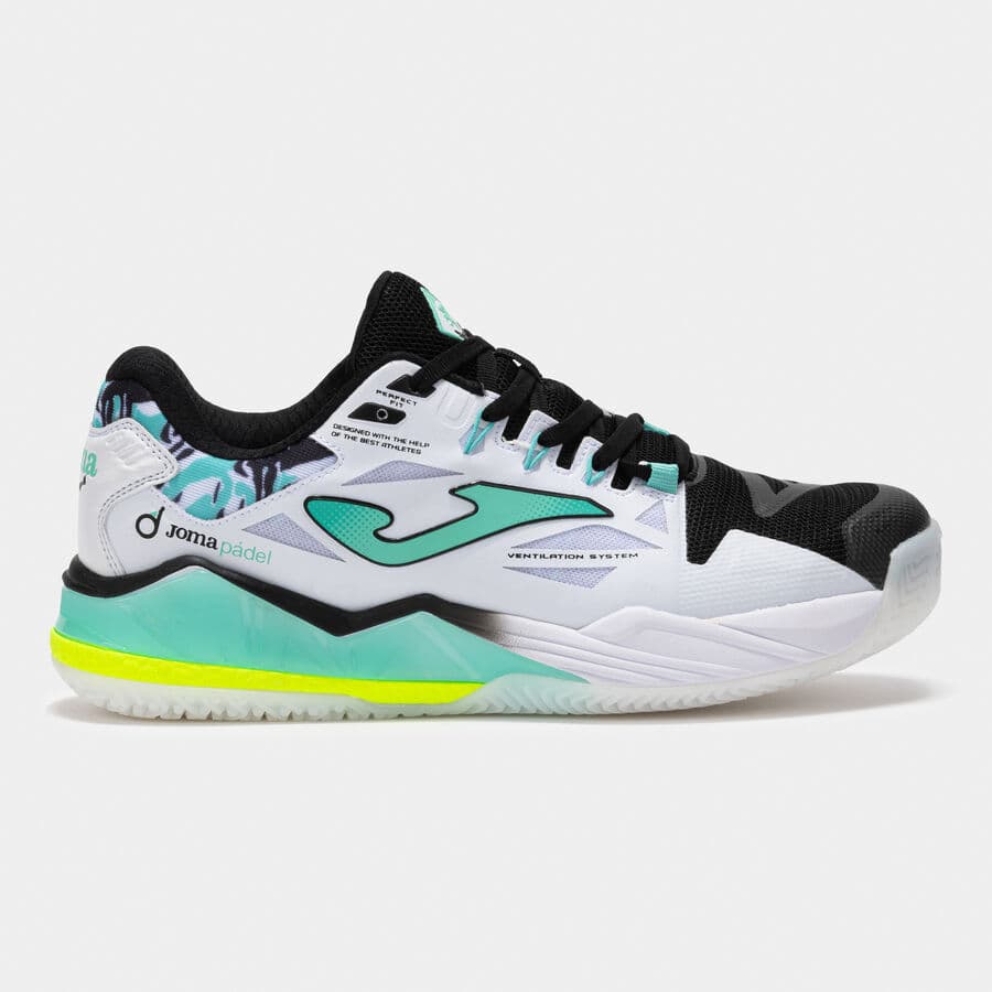 کفش پدل جوما مدل SPIN MEN 2542 WHITE TURQUOISE — تصویر ۳