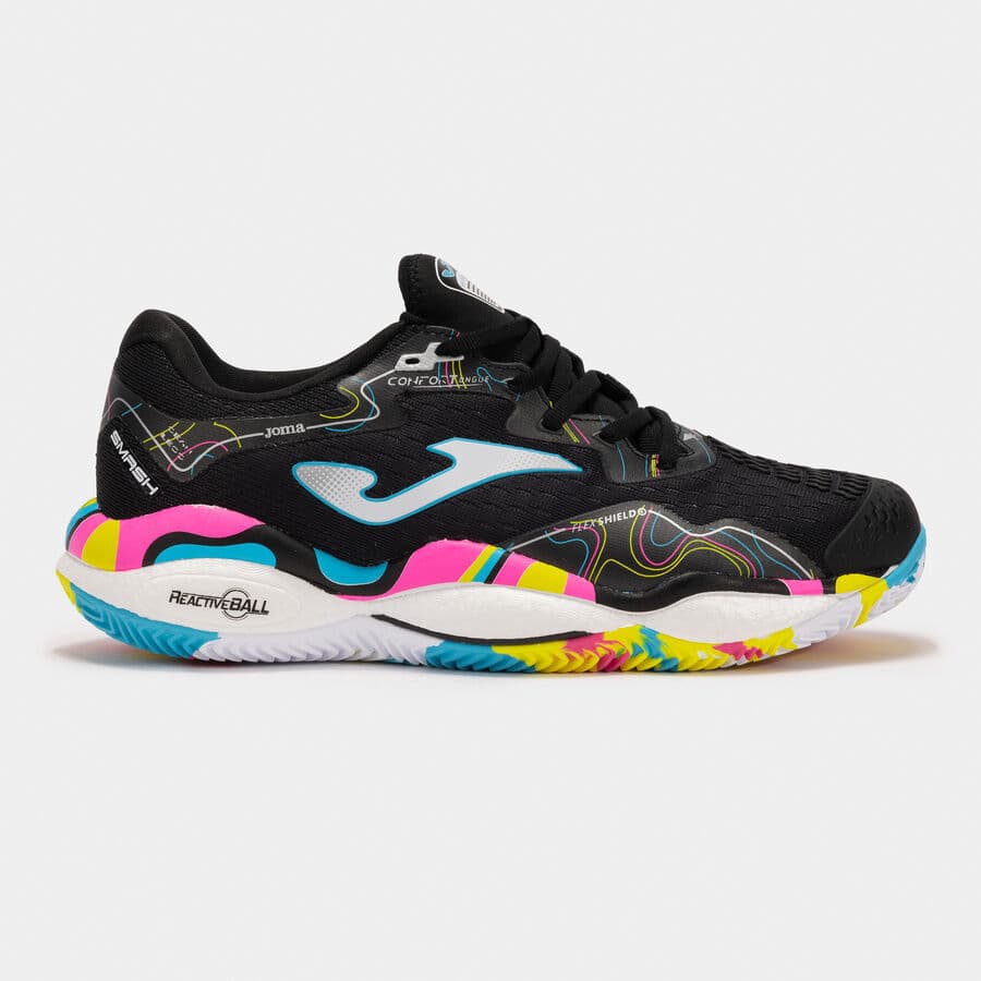 کفش تنیس جوما مدل SMASH 2591 BLACK MULTICOLOR