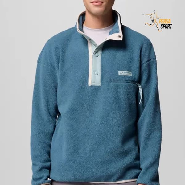 پلار مردانه کلمبیا Helvetia II Half Snap Fleece