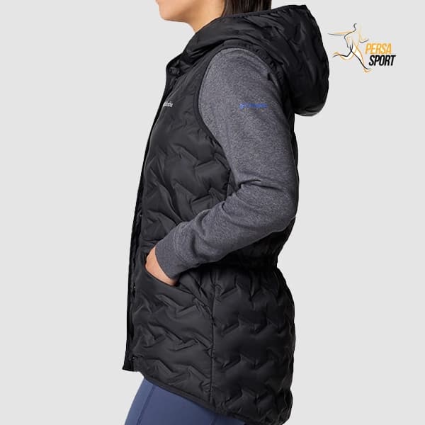 پافر زنانه کلمبیا Delta Ridge™ II Down Hooded Vest — تصویر ۴