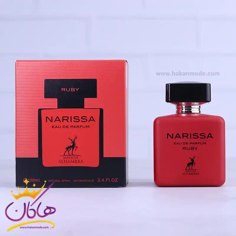 ادکلن میسون الحمبرا ناریسا روبی زنانه نارسیسو رژ 100 میل