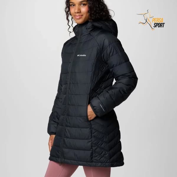 کاپشن بلند زنانه کلمبیا Powder Lite II Mid Jacket — تصویر ۷