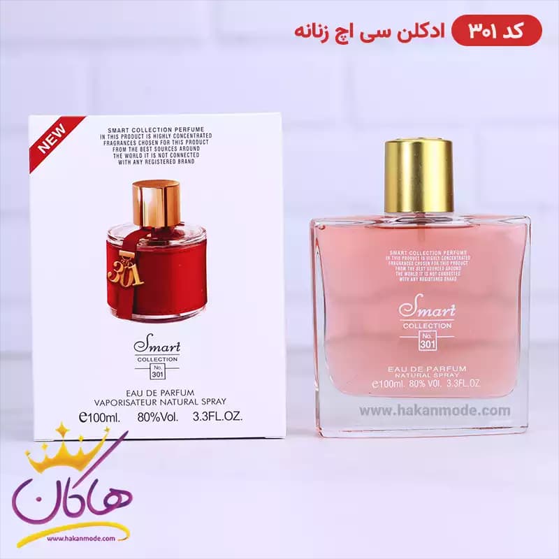 عطر اسمارت زنانه 301 سی اچ کارولینا هررا 100 میل — تصویر ۵