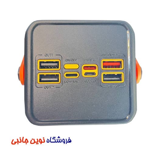 پاوربانک 50000 میلی آمپر کالوس مدل CALUS FAST580 Fast Charging power bank 50000 mAh | FAST 580 (تک / عمده) — تصویر ۳