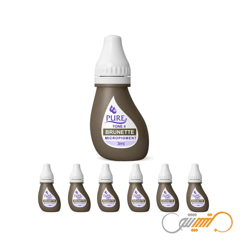 رنگ تتو پیور بایوتاچ Biotech Pure Brunette — تصویر ۳
