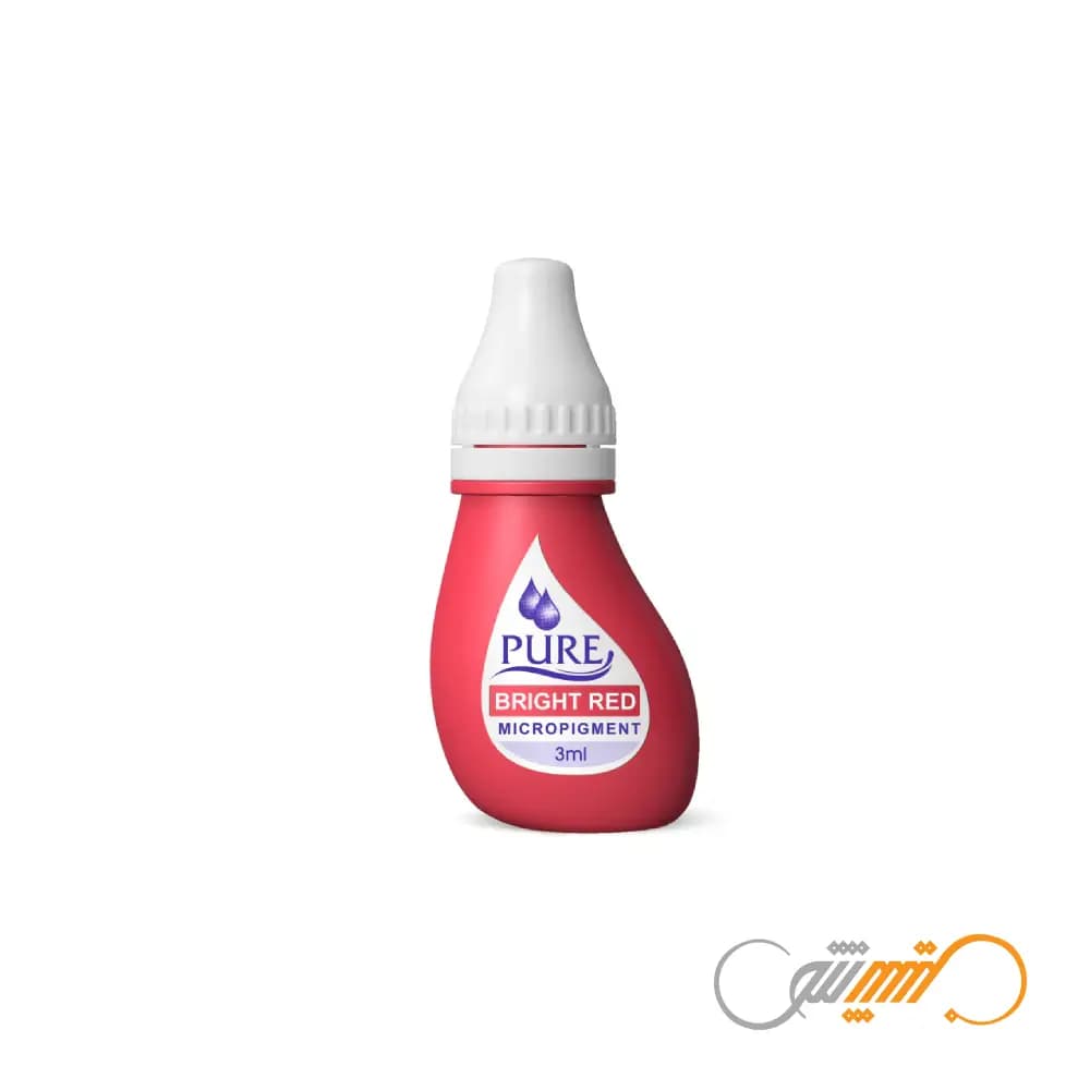 رنگ تتو پیور بایوتاچ Biotech Pure Bright Red — تصویر ۳
