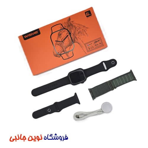 ساعت هوشمند ویسمی مدل WS-76 دارای 3 بند ا Wisme WS-76 Smart watch 3+1 Seven Plus One (تک/عمده) — تصویر ۳