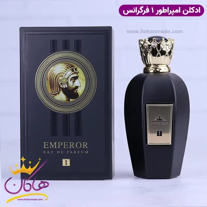 ادکلن فراگرنس مردانه امپراطور 1 مدل کوروش روونا 100 میل — تصویر ۲