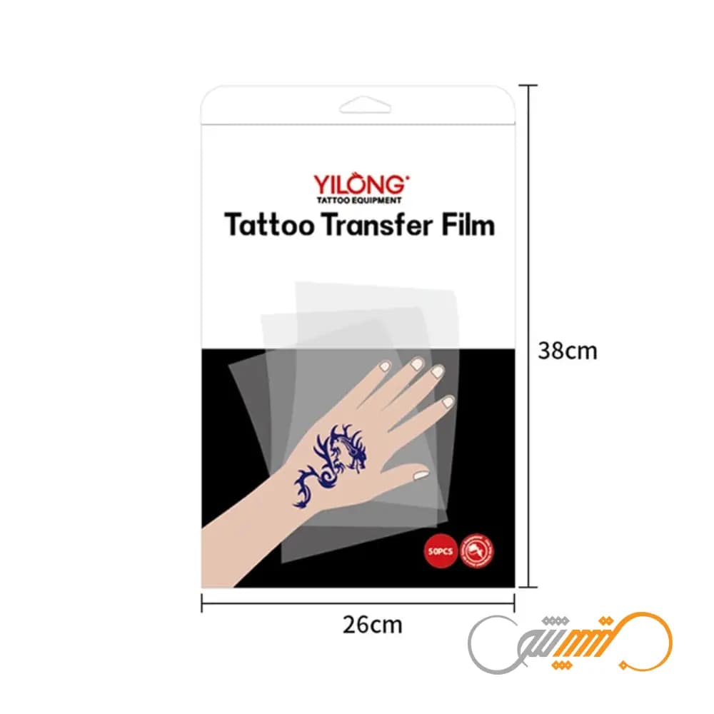 سلفون استنسیل تتو Tattoo Transfer Film