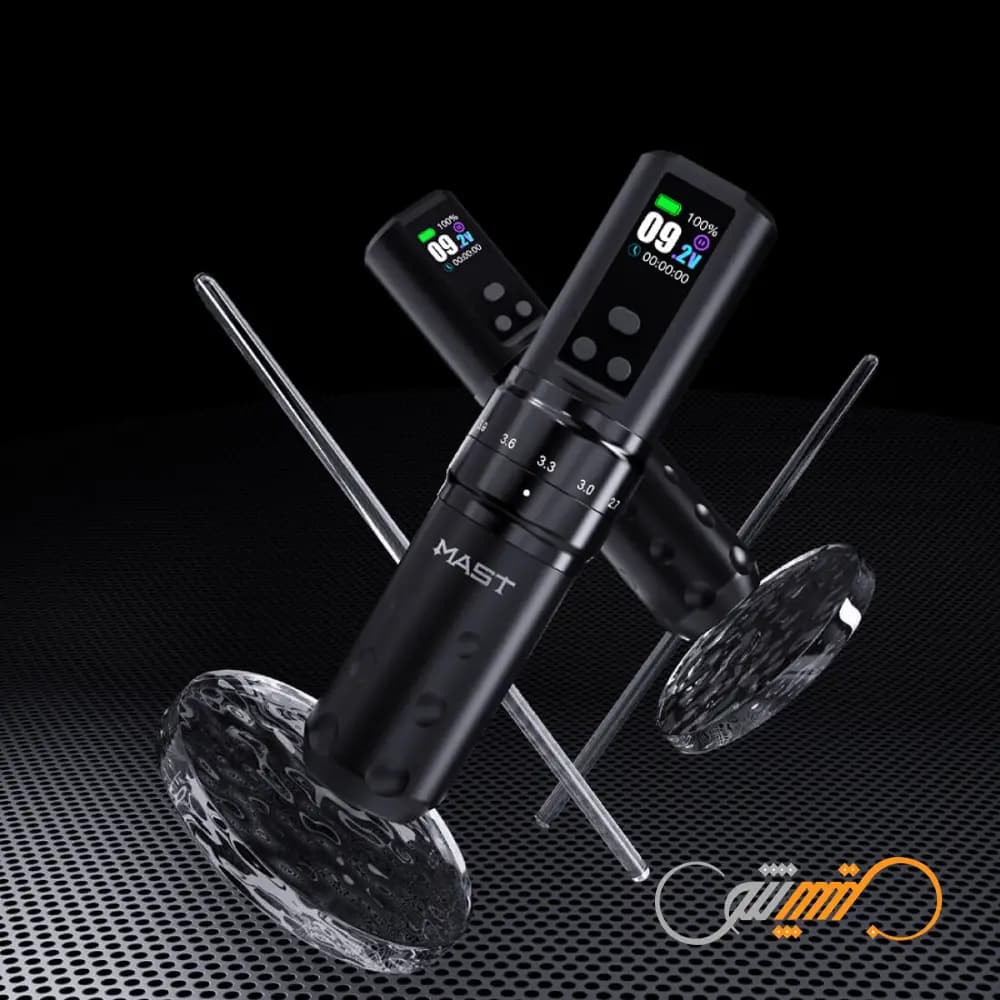 دستگاه تتو وایرلس فولد 2 پرو دراگون هاوک Dragonhawk Fold 2 Pro — تصویر ۳