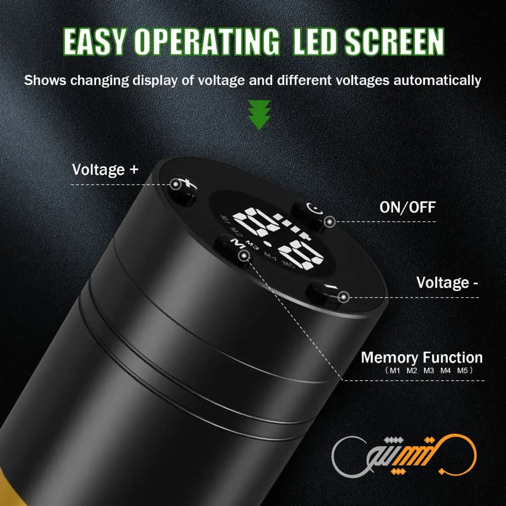 دستگاه تتو وایرلس کستر ای زد Tattoo EZ Caster Wireless — تصویر ۴