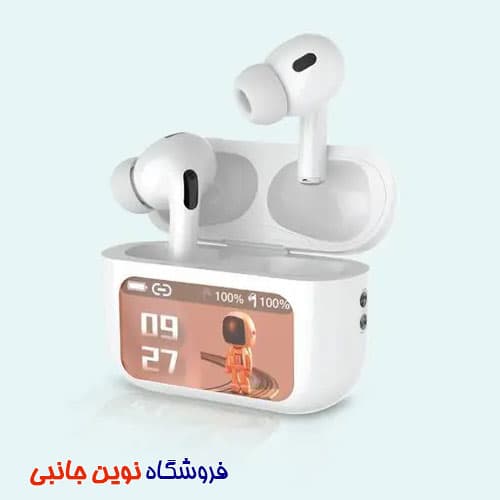 هندزفری ایرپاد بی سیم گرین لاین مدل TouchTone Lite دارای صفحه نمایش لمسی | Green Lion TouchTone Lite ANC LCD Touch Screen Earbuds (تک/ عمده) — تصویر ۳