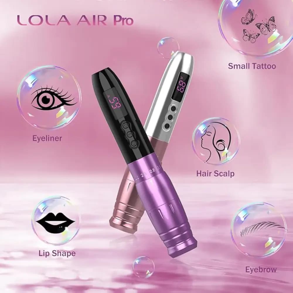دستگاه تتو وایرلس لولا ایر پرو ای زد EZ LOLA AIR Pro Wireless — تصویر ۶