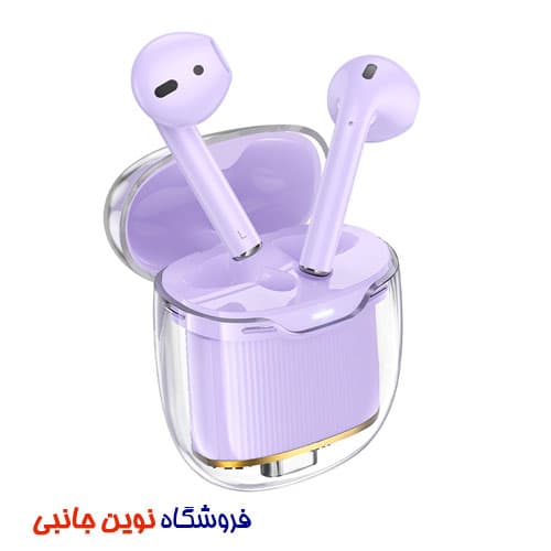 هدفون بلوتوثی ایرپاد هوکو مدل EW52 اصلی | Airpod HOCO EW52 Original TWS Headset Wireless Stereo LED Digital Display (تک / عمده ) — تصویر ۶
