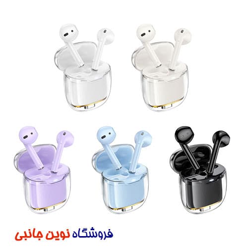 هدفون بلوتوثی ایرپاد هوکو مدل EW52 اصلی | Airpod HOCO EW52 Original TWS Headset Wireless Stereo LED Digital Display (تک / عمده )