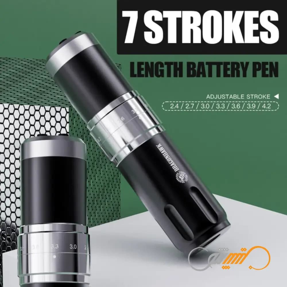 دستگاه تتو وایرلس فولد 3 دراگون هاوک Dragonhawk Fold 3 — تصویر ۱۲