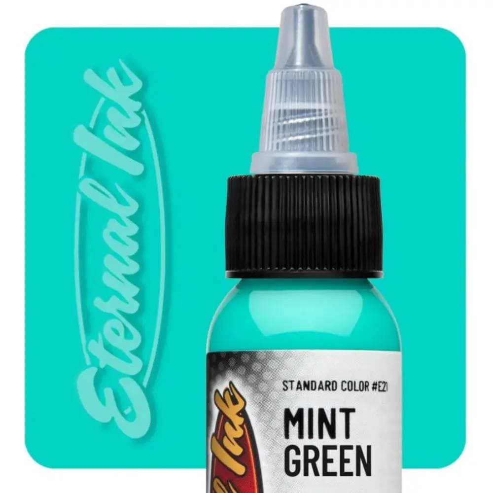 رنگ تتو اترنال Eternal Mint Green — تصویر ۴