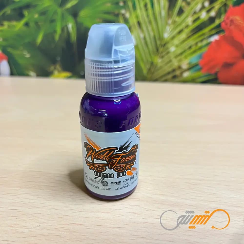 رنگ تتو بنفش ورد فیمس World Famous Purple Kush — تصویر ۳