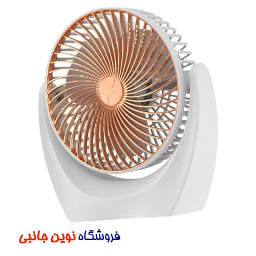 پنکه رو میزی فن خنک کننده مدل V01 ا petsola Desk Fan Mini Fan Table Fan Air Cooling Fan Desktop Home Travel (تک / عمده ) — تصویر ۱۲