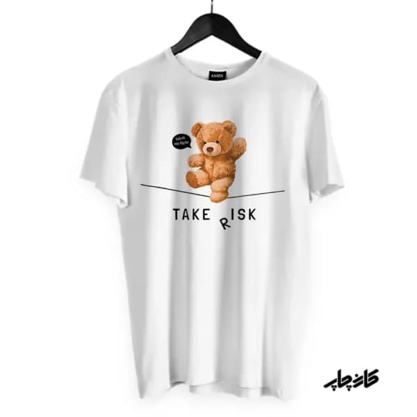 تیشرت تدی بند باز take risk — تصویر ۲