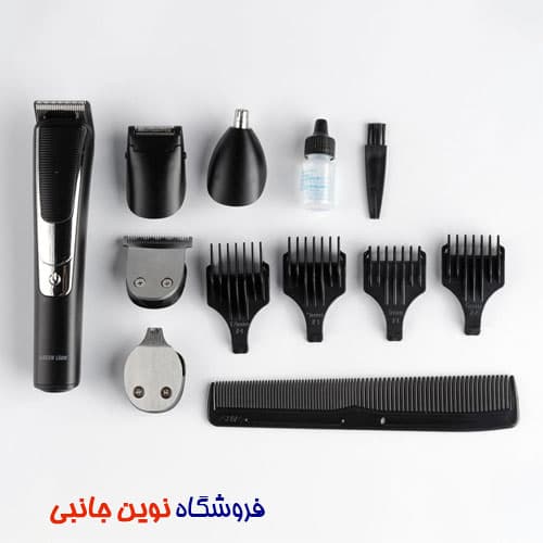 ست ماشین اصلاح موی سر و صورت گرین لاین مدل 5in1 Grooming ا Green lion 5in1 Grooming Set Multipurpose shaver (تک/عمده) — تصویر ۶