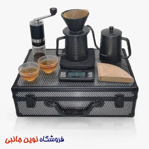 ست قهوه ساز گرین لاین مدل G-80 Plus قابل حمل ا Green Lion G-80 Plus Coffee Maker Set GNG80PCOFFST ( تک / عمده ) — تصویر ۱۰