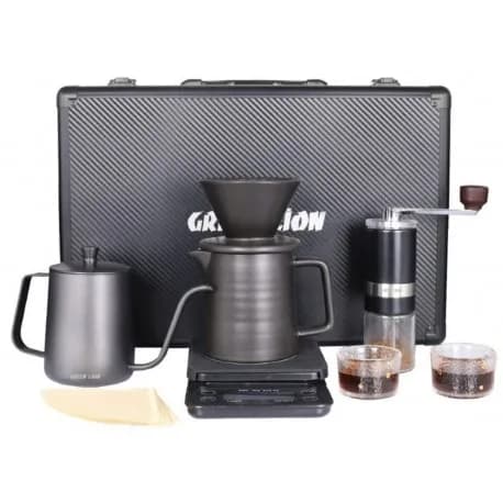 ست قهوه ساز گرین لاین مدل G-80 Plus قابل حمل ا Green Lion G-80 Plus Coffee Maker Set GNG80PCOFFST ( تک / عمده ) — تصویر ۶