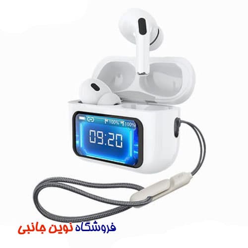 ایرپاد هندزفری نمایشگر لمسی هاینوتکو مدل ANC-10 ا HainoTeko ANC-10 Earbuds Smart Airpods smart noise (تک/عمده)