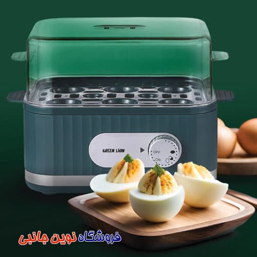 تخم مرغ پز هوشمند گرین لاین مدل GNSMEGGCKRGN ا Green Lion Smart Egg Cooker with 1-6 Eggs Capacity (تک/عمده) — تصویر ۶