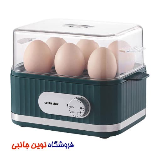 تخم مرغ پز هوشمند گرین لاین مدل GNSMEGGCKRGN ا Green Lion Smart Egg Cooker with 1-6 Eggs Capacity (تک/عمده)