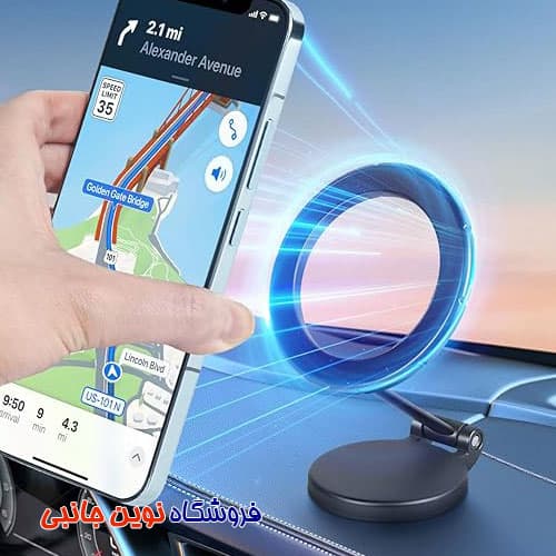 هولدر داشبوردی مگنتی G118 ا Magnetic Dashboard Holder G118 (تک و عمده) — تصویر ۹