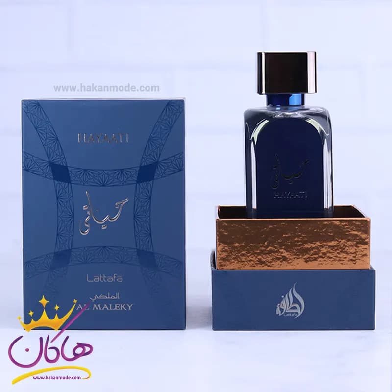 ادکلن لطافه حیاتی الملکی آبی مردانه و زنانه 100 میل — تصویر ۶