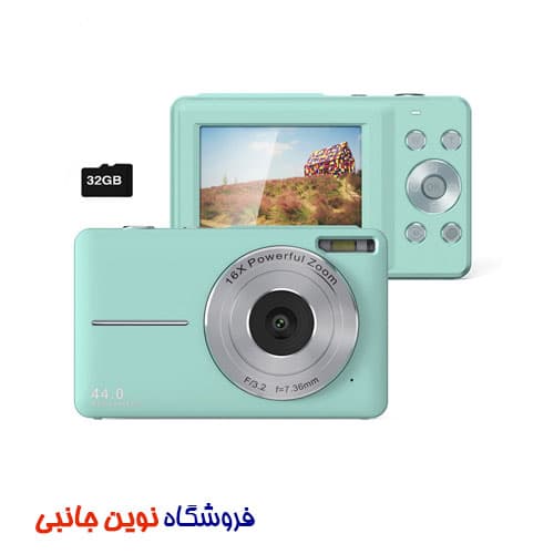 دوربین دیجیتال گرین لاین مدل GNDC1080PBK Digital Camera ا Green Lion Digital Camera GNDC1080PBK FHD 1080P ( تک / عمده ) — تصویر ۱۰