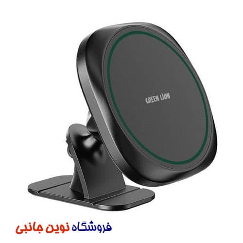 هولدر و پایه نگهدارنده موبایل گرین لاین مدل GLH-10 Magsafe مگنتی | Green Lion GLH-10 MagSafe Car Phone Holder (تک / عمده )