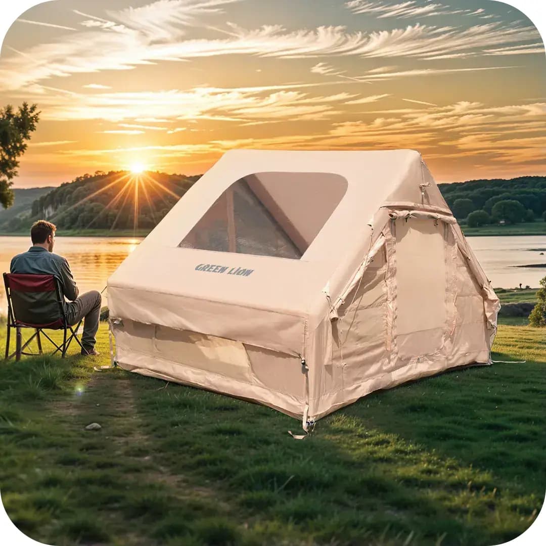 چادر مسافرتی 4 نفره گرین لاین Green Lion GT-4X Inflatable Camping Tent — تصویر ۸