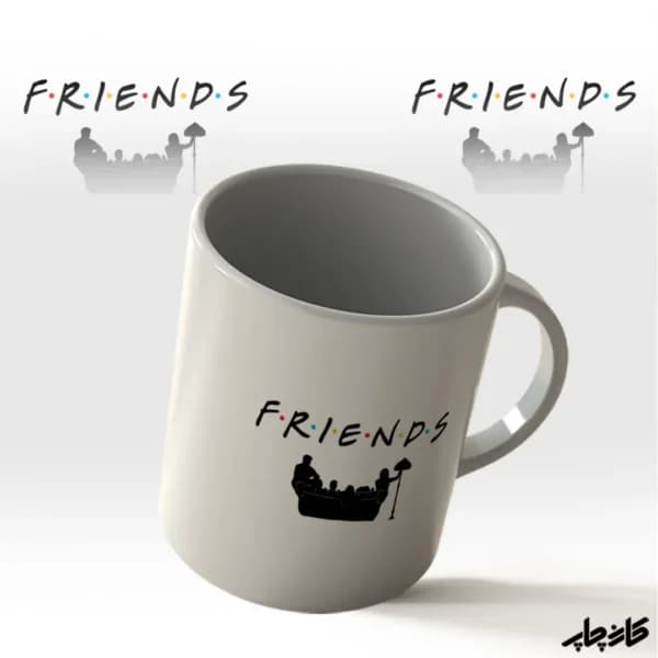 ماگ طرح فرندز friends — تصویر ۳