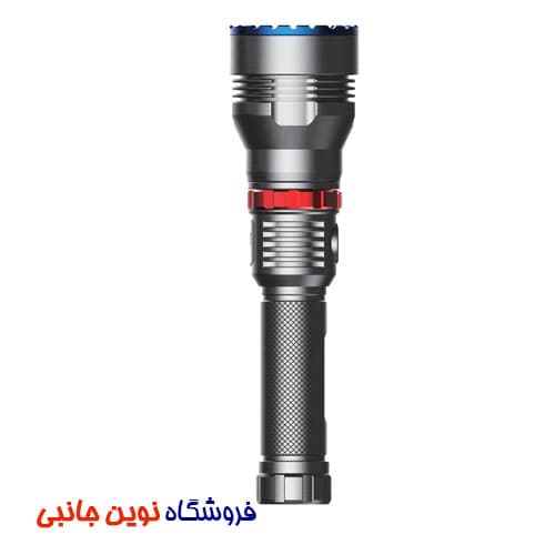 چراغ قوه اضطراری پاورلوژی مدل Powerology PPBCHA64-BK LED Flashlight with Power Bank Function | PPBCHA64-BK (تک / عمده )