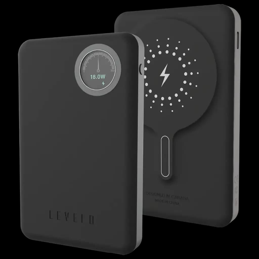 پاوربانک وایرلس 10000 لولو Levelo Marbella MagSafe Leather