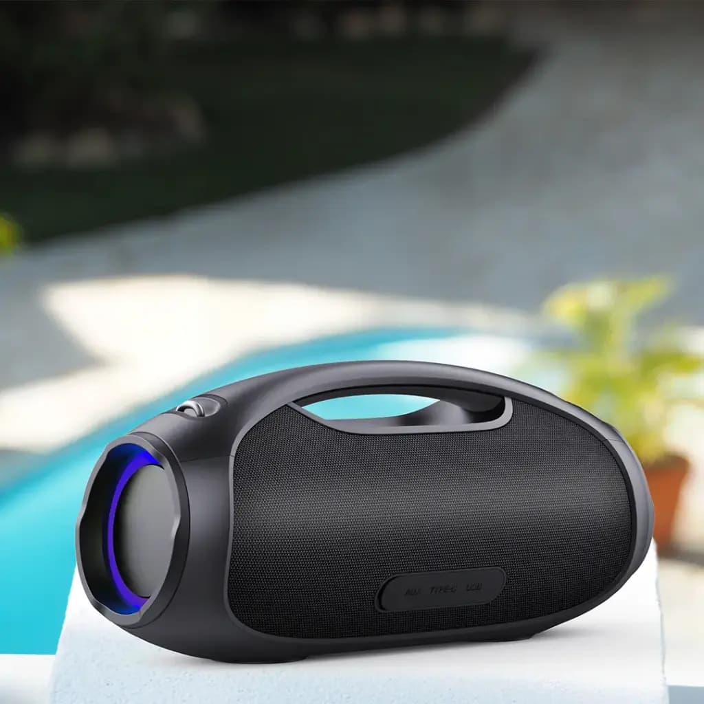 پرودو اسپیکر بلوتوثی 120 وات پرودو Porodo Soundtec Rush Bluetooth Speaker 120W — تصویر ۳