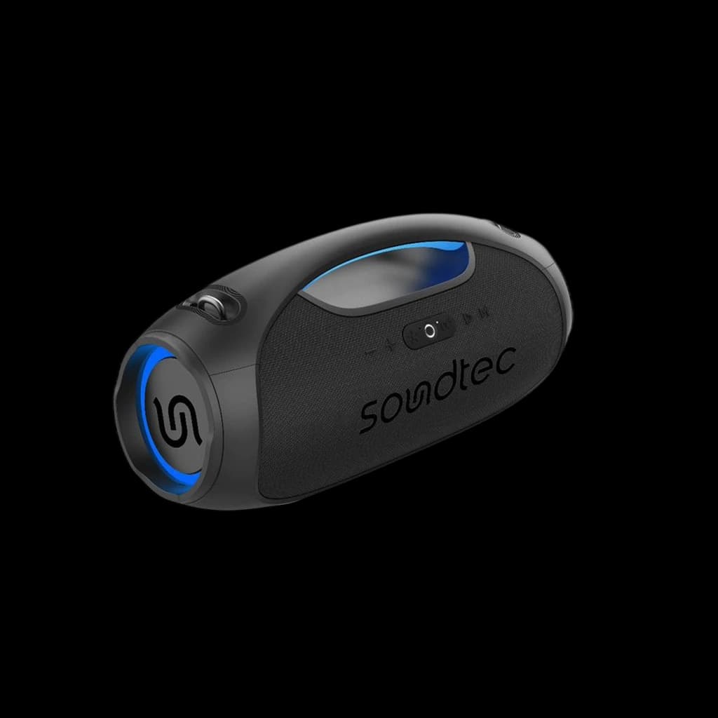 پرودو اسپیکر بلوتوثی 120 وات پرودو Porodo Soundtec Rush Bluetooth Speaker 120W