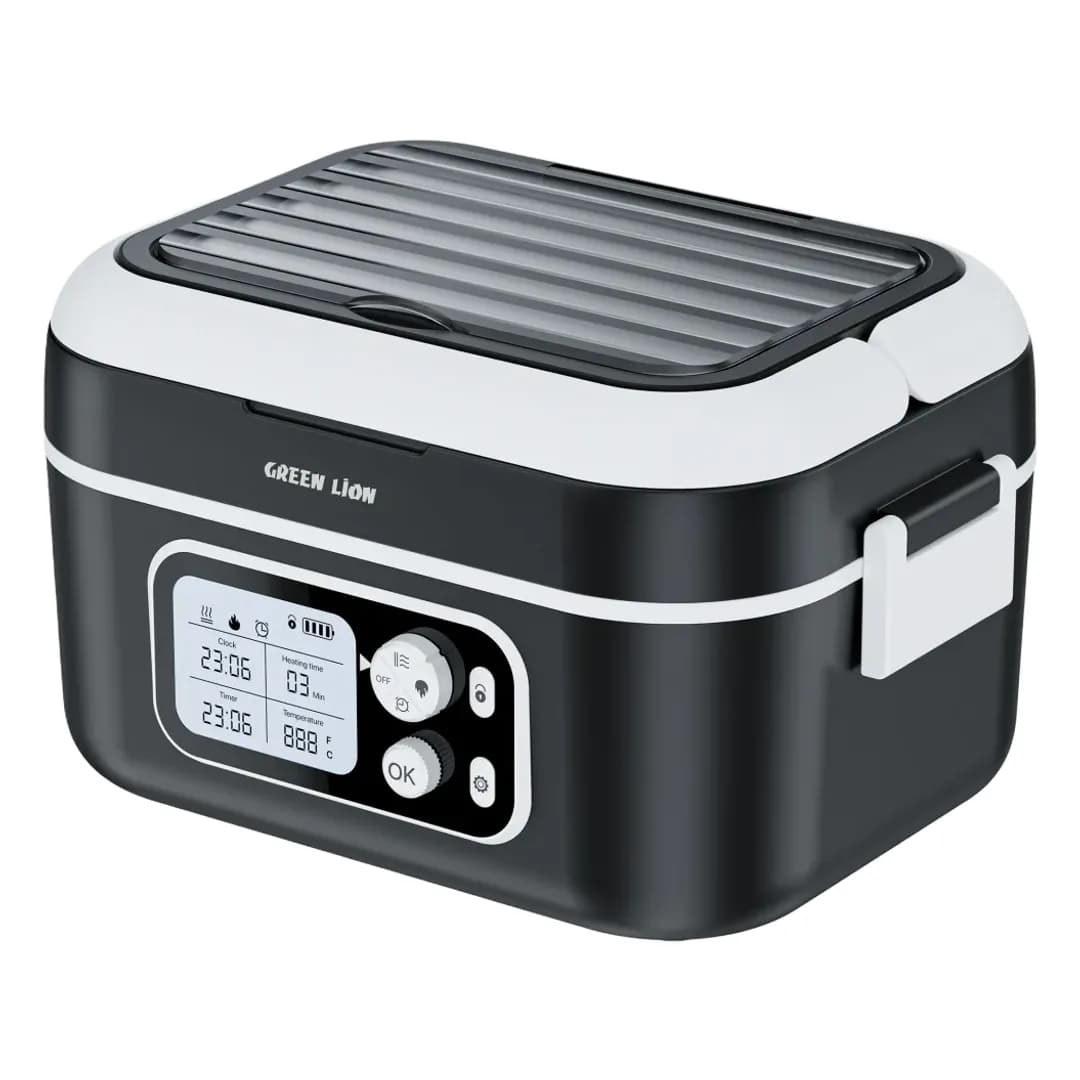 ظرف غذای برقی گرین لاین Green Lion GLB-35 Electric Lunch Box 1.5L — تصویر ۲