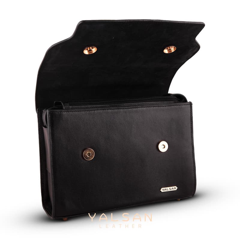 کیف رودوشی زنانه چرم یلسان مدل نلین کد 121-MC-01 — تصویر ۱۱