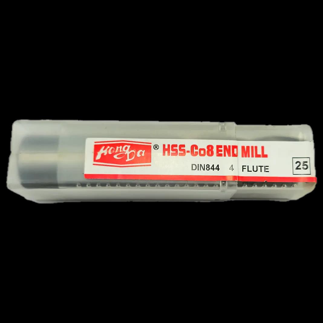 فرز انگشتی HSS-E Co5% سایز 25 HONGDA — تصویر ۱۲